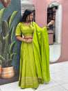 Lime Radiance  Lehenga Set