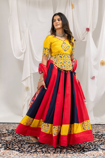 Royal Rann Utsav Embroidered Flared Lehenga Set